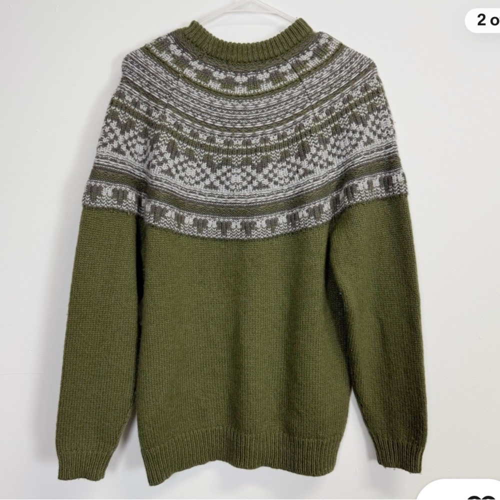❌ SOLD! Do not purchase! ❌ Treasure & Bond Soft Fair Isle Sweater (NWT), Size L